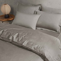 Linens Mix&match Pamuk Saten Tek Kişilik Lastikli Çarşaf Vizon