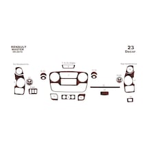 Opel Movano Master İnterstar Torpido Kaplama 2010 23 Parça Maun