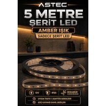 Astec 12v Şerit Led 5 Metre / 10 Metre Yapışkanlı Kesilebilir İç Mekân Aydınlatma Trafo Hariç Bütün Renkler 48546284