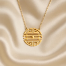 Ariş Kelt Dostluk Sembolü Altın Kolye