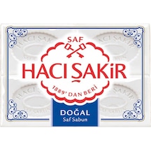 Hacı Şakir Doğal Saf Geleneksel Beyaz Sabun 4 x 150 G