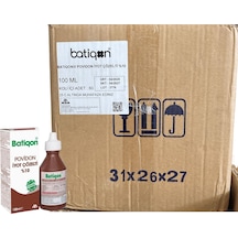 Aqua - Batikon 100 Ml - 60 Adet 1 Koli