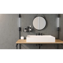 Decorev Dc-5554 Dekoratif Banyo Mutfak Balkon Çok Kullanışlı Siya