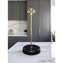 Kağıt Havluluk - Düz Siyah Gold