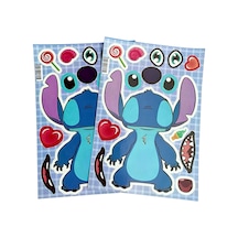 Stitch Kendin Yap Sticker Set 2li Diğer