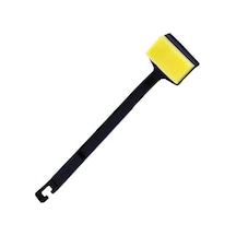 Yubo As-102 18 Uzun Akvaryum Kazıyıcı Balık Tankı Temizleme Fırçası Sarı Standart