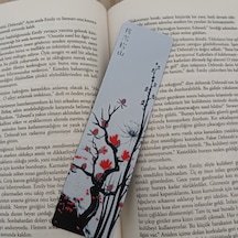 Kitap Ayracı - Kırmızı Çiçek Model3