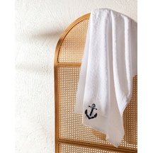 Madame Coco Lory %100 Pamuk Banyo Havlusu - Beyaz - 80x160 Cm 8684427343098 Çok Renkli