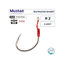 Mustad As5 Ap Ruthless Short Tekli Assist İğne Ts 2 2 Adet