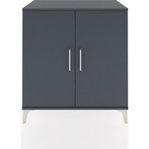 Hyperion Şifonyer 2 Raflı 2 Kapaklı 88x44x96 Antrasit-antrasit Antrasit