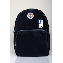 Lisanslı Fenerbahçe 1907 Velvet Heritage Collection Büyük Boy Kadife Çanta Diğer