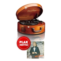 Pikap - Lenco Tt-34 Classic Phono Ahşap Pikap (Zeki Müren - Klasikler 5 Plak)