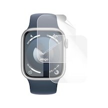Apple Watch 9 41mm İle Uyumlu Ekran Koruyucu, Tam Kaplayan Akıllı Saat Koruması, Çizilmeye Dayanıklı Tpu Koruma 2 Adet, Hd Şeffaf Çok Renkli