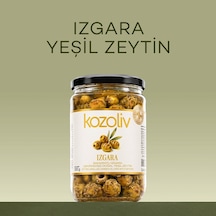 Kozoliv Izgara Baharatlı Çekirdeksiz Doğal Yeşil Zeytin 300 G