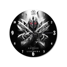 Lol Shaco Şekilli Duvar Saati (407685013) Çok Renkli