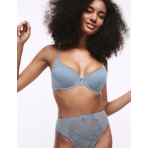 Marks & Spencer Jasmine Dantel Detaylı Sütyen (A‑E) T33002266 Gri