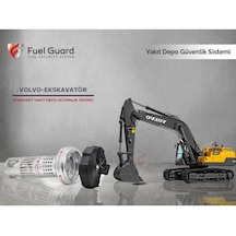 Volvo Ekskavatör-Kepçe Yakıt Depo Koruma Cihazı