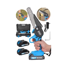 Alman 128 Vf 10 Ah Çelik Şanzuman Akülü Dal Kesme Budama Testere Bıçkı Makinesi 15 Cm