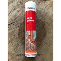 Würth Nötr Koyu Gri Silikon Güçlü Yapıştırıcı Silikon 310ml Diğer
