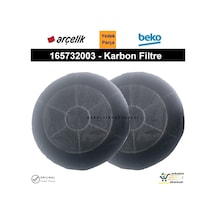Beko Uyumlu Bde 6072 B 7704330206 Davlumbaz Karbon Filtre 165732003