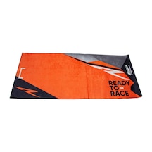 Gp Kompozit Ktm Universal Motosiklet Halısı Siyah Turuncu