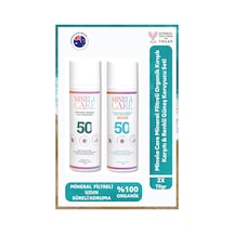 Minela Care Mineral Filtreli Organik Kırışık Karşıtı + Renkli Güneş Koruyucu Seti Pa++++ Minela Care Mineral Filtreli Organik Kırışık Karşıtı + Renkli Güneş Koruyucu Seti Pa++++