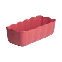 Emile Henry Madeleine Fırın Kabı Baton 9 X 13,5 X 29 Cm Pembe Pembe