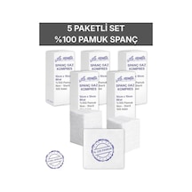 Spanç Gazlı Bez 10x10cm 8 Katlı 500 Adet
