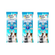 Wash Wipes Kuru Yıkama Ve Bakım Havlusu 25 Li X 3 Paket