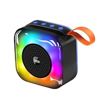 Çeşithane Kp-561 Rgb Işıklı Taşınabilir Mini Ses Bombası - Bluetooth Hoparlör, Fm Radyo Özellikli Ve