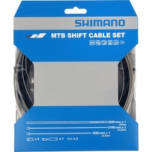 Shimano Polymer Coat (xtr Seri) Mtb Vites Kablo Seti Siyah (y01v9 Siyah