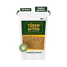 Meşhur Şanlıurfa Yöresinden Yerli Mahsul Doğal Kırmızı Susam Sesamum Indicum 90gr.