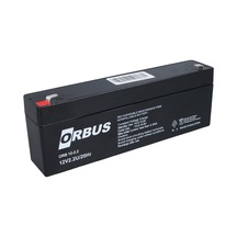 Ayt Orbus 12 Volt 2.2 Amper Yatık Uzun Akü 178x34x60 Mm Yeni Tarihli Taze Kuru Akü
