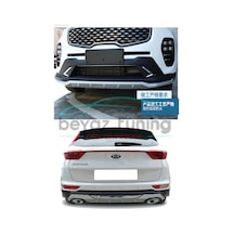 Kia Sportage Ön Arka Tampon Koruma Difüzör 2016-2017-2018