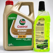 Castrol Edge 5W-30 Motor Yağı 4 L + Oto Şampuan 1000 ML