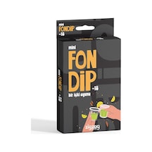 Fondip Mini +18, Yetişkinlere Özel İçki Oyunu, 55 Kart, Eğlenceli Parti Kartları