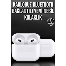Bluetooth Kulaklık 3.nesil Kablosuz Uzun Pil Ömrü Dokunmatik