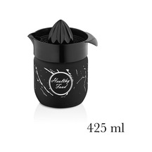 Limon Sıkacağı Cam Narenciye Sıkacağı, 425 Ml, Siyah Qlux İdeas