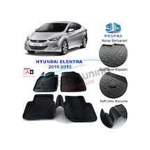 Hyundai Elantra Havuzlu 3D Paspas Niken Siyah 2011-2015