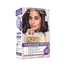 L Oréal Paris Excellence Cool Creme Saç Boyası 5.11 Ekstra Küllü Açık Kahve - 6 Adet Tarı