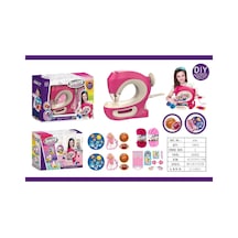 Gerçekten Diken Dikiş Makinesi Full Set Çocuklar İçin Eğitici Dikiş Oyun Seti
