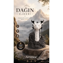 Dağın Ejderi 15cm Dekoratif Biblo 3d Baskı