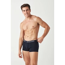 U.S. Polo Assn. Erkek Lacivert Tekli Boxer Çok Renkli