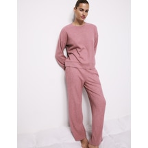 Marks & Spencer Ribanalı Pijama Altı T37001817P Pembe