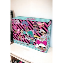 Lol Numara Puzzle Seti 20 Parça Çocuk Yapboz Puzzle Oyun Seti Lol7883