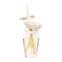130 Ml Ekru Çiçek Seramik Taş Bambu Çubuklu Black Vanilya Oda Kokusu Diğer