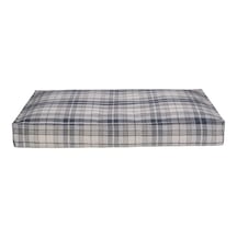Hnrlıshp Pet Comfort Lima Mavi Kareli Köpek Yatağı M 90x60cm