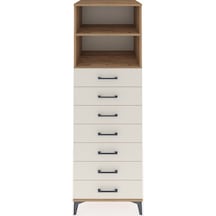 Kronos Dolap 2 Raflı 7 Çekmeceli 60x59x182 Çam-aytaşı Çam