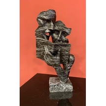 Kitap Okuyan Çift Heykel Biblo (506887748)