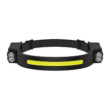 Bloomnest Sharj Edilebilir Kafa Lambası, Cob Led Kamp Balıkçılık El Feneri, İndüksiyon Kafa Lambası, Sensörlü Işık, A Asorti Asorti Çok Renkli